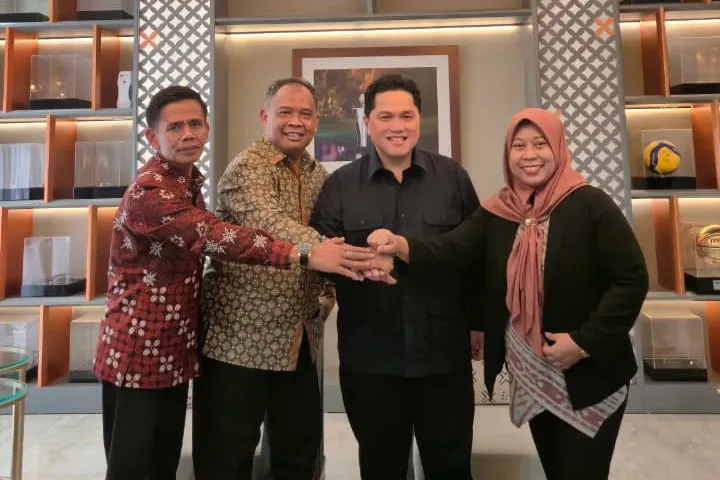 Usulkan Revitalisasi Stadion Tridadi Berstandar Nasional, Bupati Sleman Temui Langsung Menpora