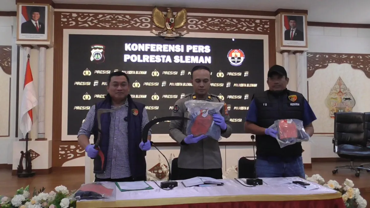Dendam Lama Berujung Pembacokan, Pria di Gamping Alami 12 Luka Bacok di Rumahnya
